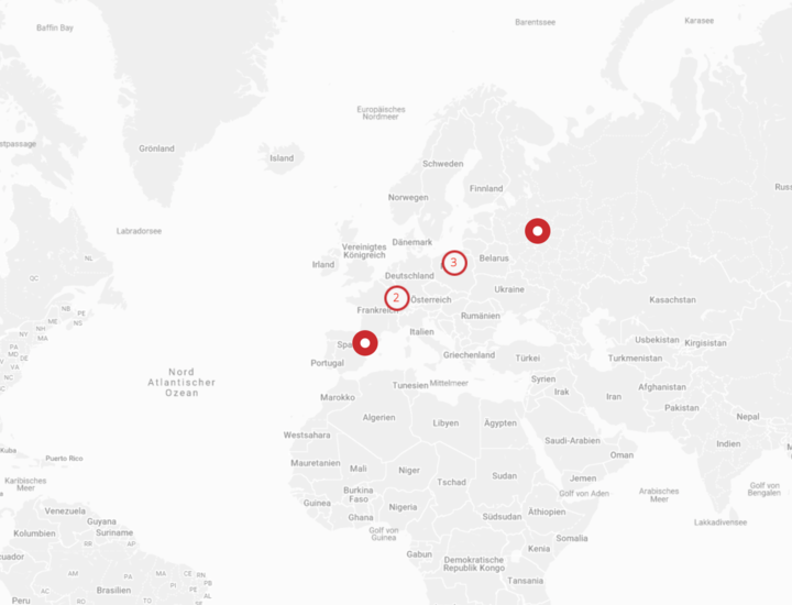 Locations - Bucher Unipektin AG