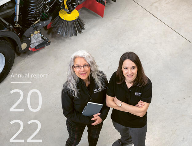 Annual report Bucher Industries 2022