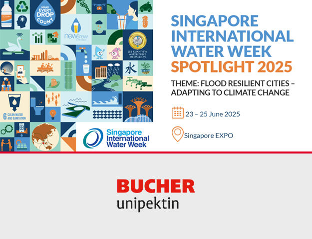 Bucher Unipektin at Singapore International Water Week