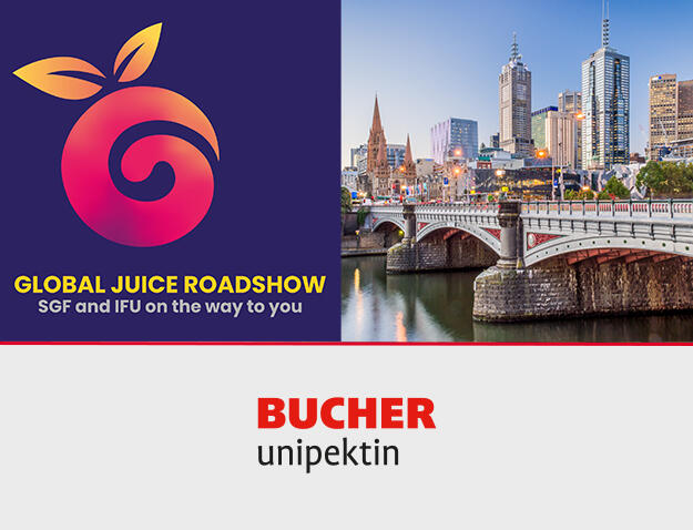 Bucher Unipektin at IFU Juice Roadshow Melbourne