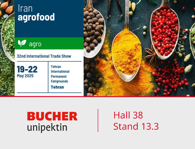 Bucher Unipektin AG at Iran AgroFood 2025
