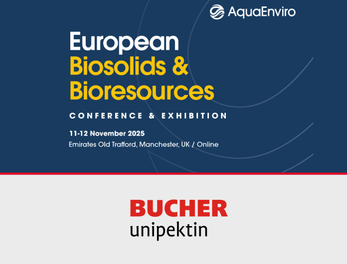 Bucher Unipektin at Europen Biosolids 2025