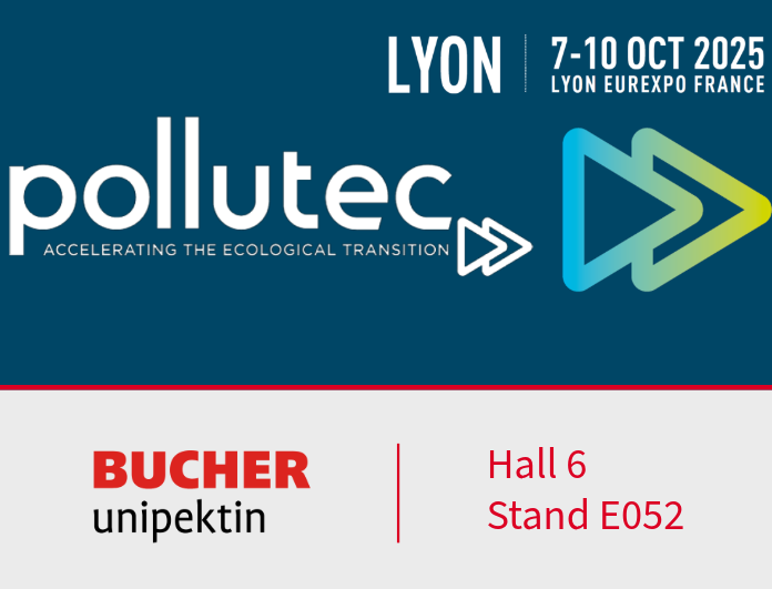 Bucher Unipektin at Pollutec 2025
