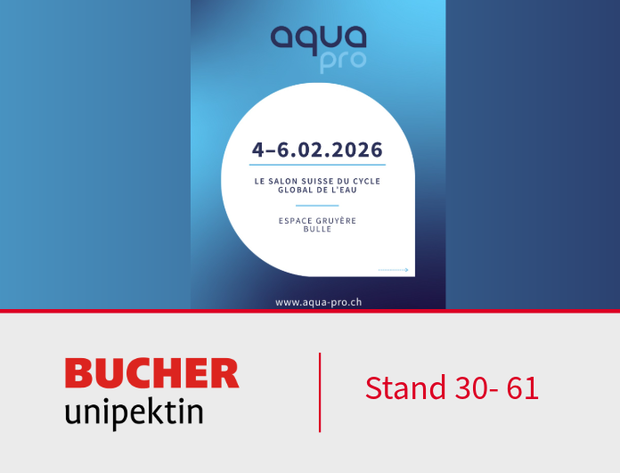 Bucher Unipektin at aquapro2026
