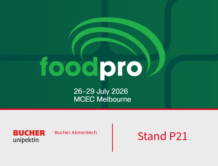 Bucher Unipektin at foodpro 2026
