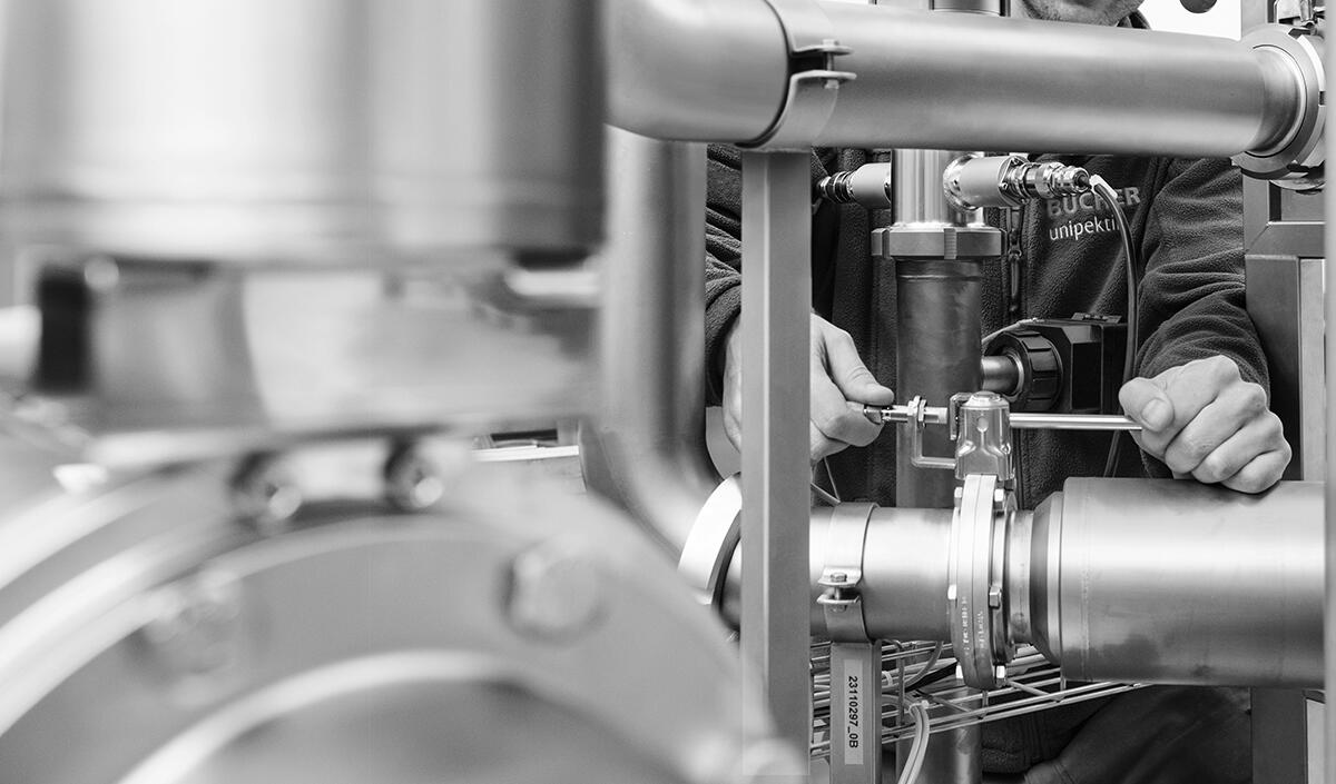 Maintenance and inspection - Bucher Unipektin AG