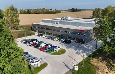 Building Bucher Denwel in Havlickuv Brod