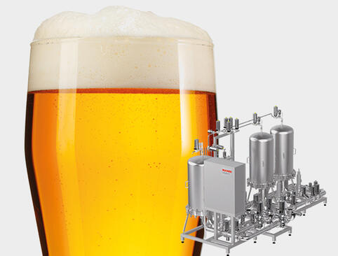 Beer filtration - Bucher Unipektin AG