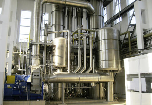 Evaporators for dairy applications - Bucher Unipektin AG