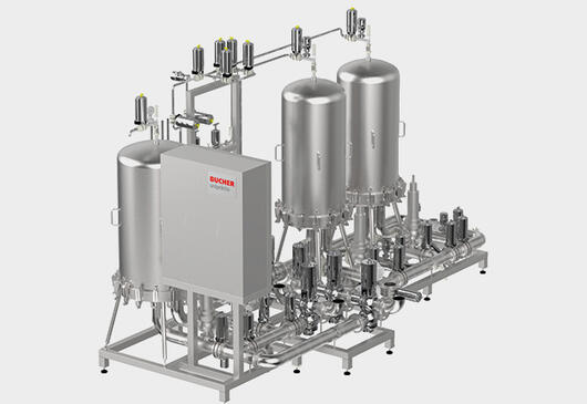 Stefinox for cold sterile beer filtration - Bucher Unipektin AG