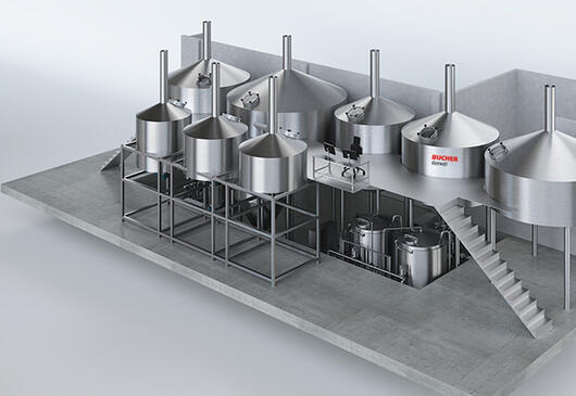 Exergon Brew system for energy optimization - Bucher Denwel