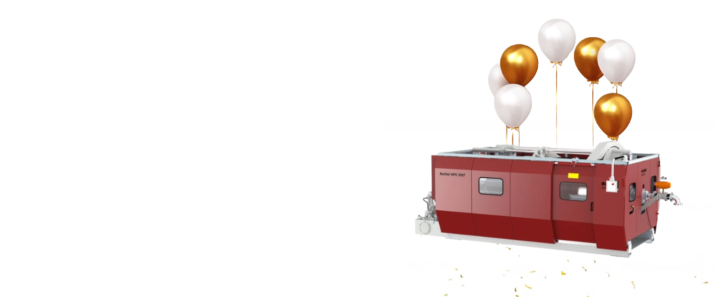 Bucher Unipektin celebrates 60 years of HP Press