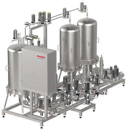 Stefinox for cold sterile beer filtration - Bucher Unipektin AG