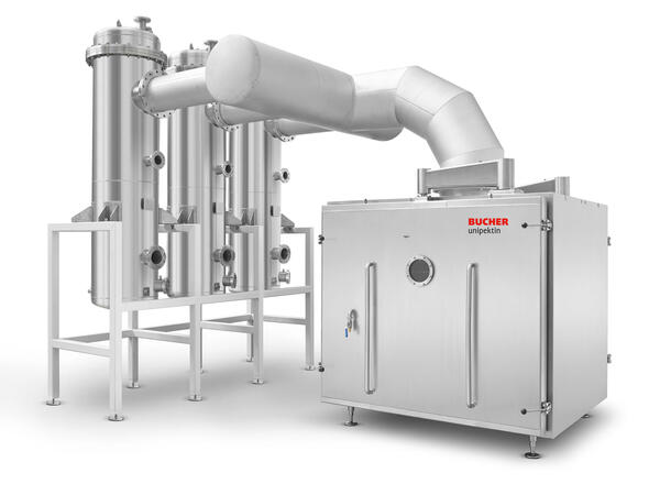 Zeolite reactors for the gentle vacuum drying - Bucher Unipektin