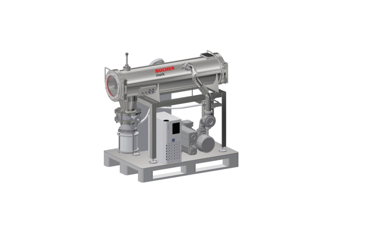 DryBand mini - Bucher Merk Process